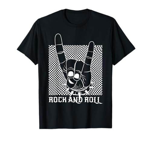 Fourchette à frites Metalhand & Roll Rocker T-Shirt