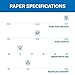 Hammermill Printer Paper, Great White 30% Recycled Paper, 11 x 17-5 Ream (2,500 Sheets) - 92 Bright, Made in the USA, 086750C