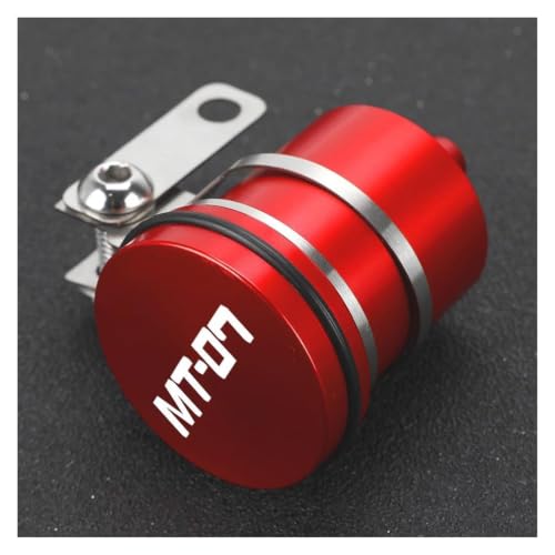 Réservoir liquide de frein moto arrière étanche rouge pour Yamaha MT-07