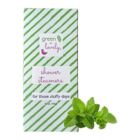 Shower Steamer, Eucalyptus Mint Shower Bomb, Cold and Sinus Relief, Natural Menthol Vapors. Cover