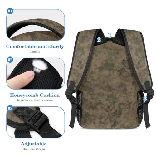 2 sacs d'école tendance camouflage pour éviter le mal de dos et ranger vos cours