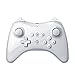 QUMOX Controlador Mando de Juego inalámbrico Bluetooth U Pro Controller Gamepad para Nintendo Wii U, Blanco