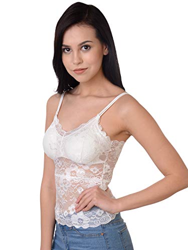 Image of Da Intimo Solid Non-Wired Lightly Padded Bralette