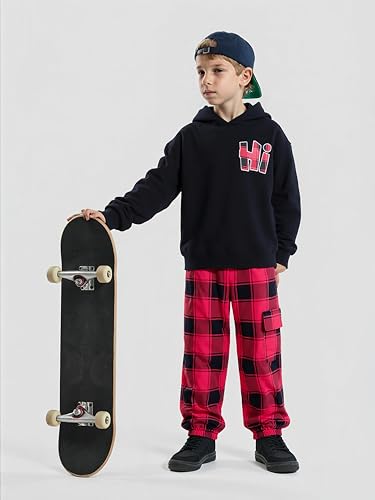 Boys Clothes Long Sleeve Hooded Sweatshirt Top Camouflage Sweatpants Fall Winter Kid Outfits Set 6-14T