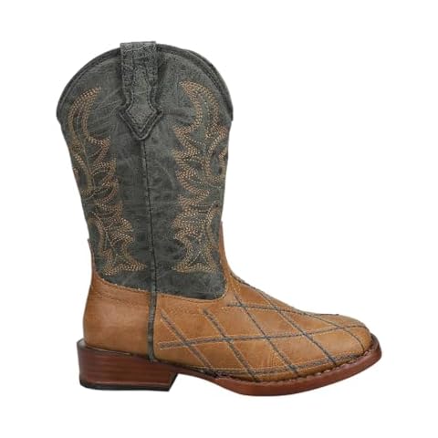 Roper 1900 Tan Faux Leather Boots Cover