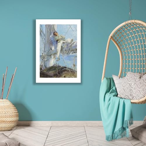 Impression d'art Henry Scott Tuke Marin endormi affiche grand format - 6