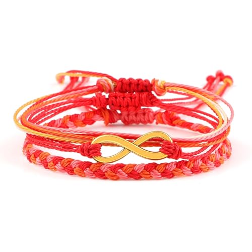 Bracelet bouddhiste YCQYM lot de 3 cordes tressées le cadeau idéal