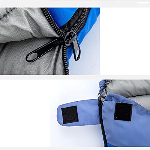 Jianghuayunchuanri Bequemer Schlafsack Outdoor Ultraleichter tragbarer Schlafsack, um schmutzige Reisende Camping-Schlafsack zu halten Indoor- und Outdoor-Aktivitäten (Farbe : Blue, Size : 1.95KG) - Image 5