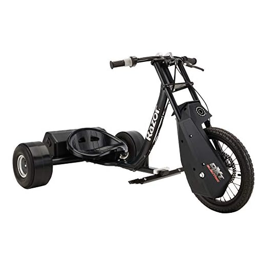 Razor DXT Electric Drift Trike , Black , 36 Volt