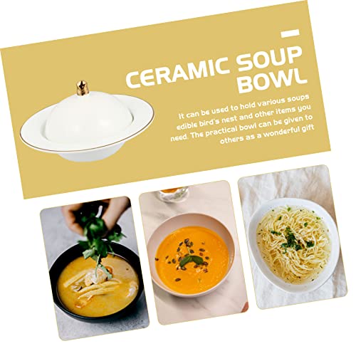 UPKOCH Tigela+esmaltada Pratos Rasos 1Pc Pratos Pequeno Tigela De Cozinha Tampa De Pimentão Francês