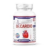 Suplemento Dr.Cardio – Apoyo Cardiaco y Bienestar Circulatorio – con Extracto de Espino Blanco, Arándano Rojo y Coenzima Q10 – 30 Cápsulas