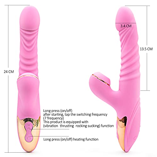 Vibradores Rotativo Vai e Vem com Modos de Velocidade Recarregável B11