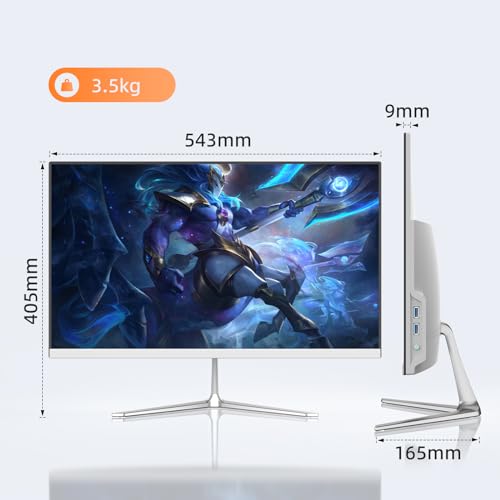 Image of All-in-One Computers,All-in-one Desktop Computer,Quad-Core N100 Processor,16GB RAM, 512GB SSD, Dual-Band WiFi 2.4 /5.0Ghz & Bluetooth, Windows 11, Includes Keyboard and Mouse Set