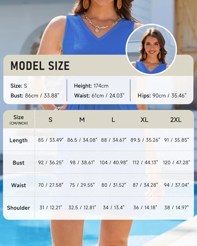 Bsubseach Terry Cloth Swim Coverup - Women Beach Cover Up Dress V Neck Swimsuit Coverups with Pockets2