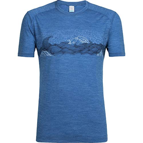 Ice Breaker Uomo Mens Sphere SS Crewe Turbulent