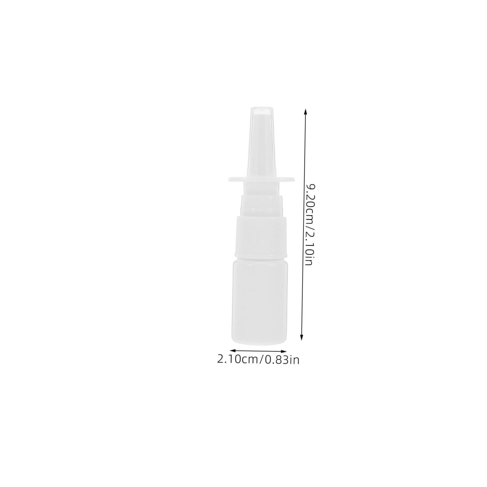 LIFKOME 200 Stück 10ml Plastik Sprühflasche mit Feinem Sprühnebel Wiederbefüllbare Fläschchen für Öl aus Pe mit Schutzkappe für Reise und Outdoor