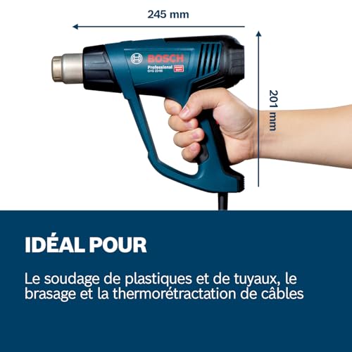 Heißluftgebläse Ghg 23 66 Professional 5 teilges Zubehör blauschwar - vue 6