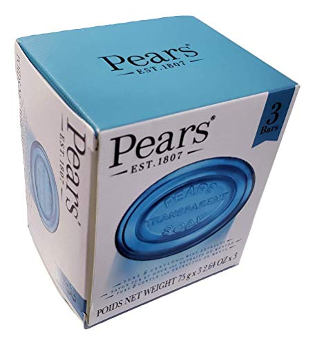 Pears Soap With Mint Extract, 3.5 Ounce Bars, 3 Each #TOP2