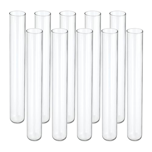 Tubes à essai en verre transparent PATIKIL 20ml pour stockage de sel et épices