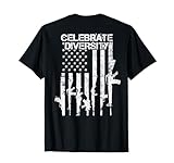 Celebrate Diversity USA Flag Gun Lover Gift
