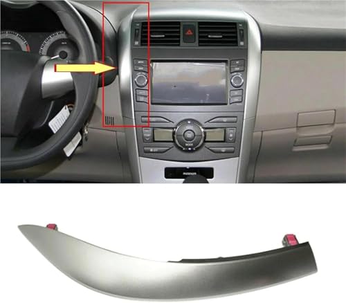 Rénovation habitacle Toyota Corolla Altis 2009 insert console centrale - 3