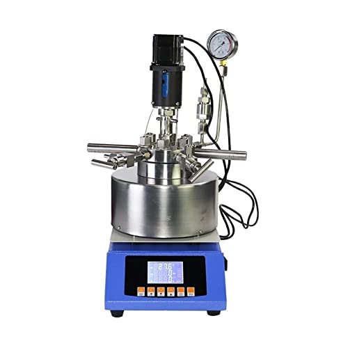 Laboratory Agitator High Pressure Reactor Autoclave Mechanical Stirring Heat Transfer Oil Heating Laboratory Equipment Home Lab Homebrew Industrial(TGYF-C-100ml)