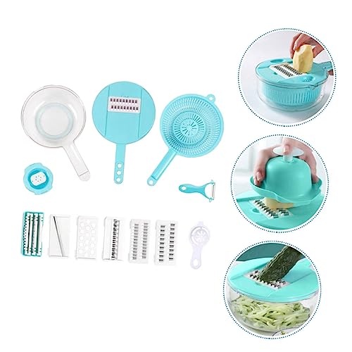Set Cortador Manual de Vegetales con Mango Antideslizante miniatura 7