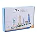 JXRLMB New York Iconic Architecture Skyline Micro Building Blocks – Challenging Construction Set for Adults and Teens 14+ 3452 Pieces, Perfect Home and Office Decoration, Gift for Friends