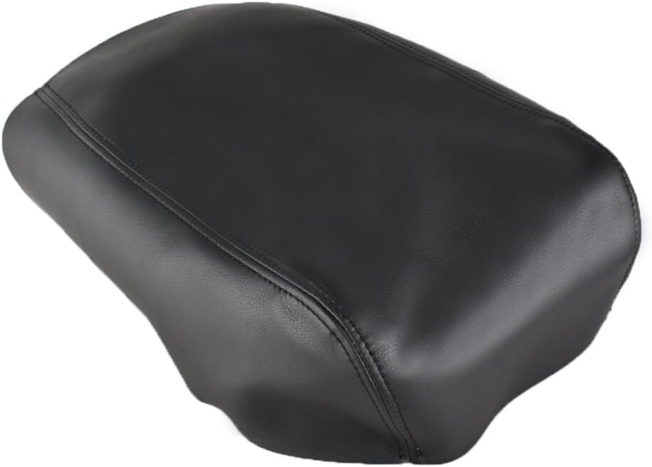 Center Console Lid Armrest Cover Skin Black For Ford Explorer 2011-2018 OEM Equivalent Replacement