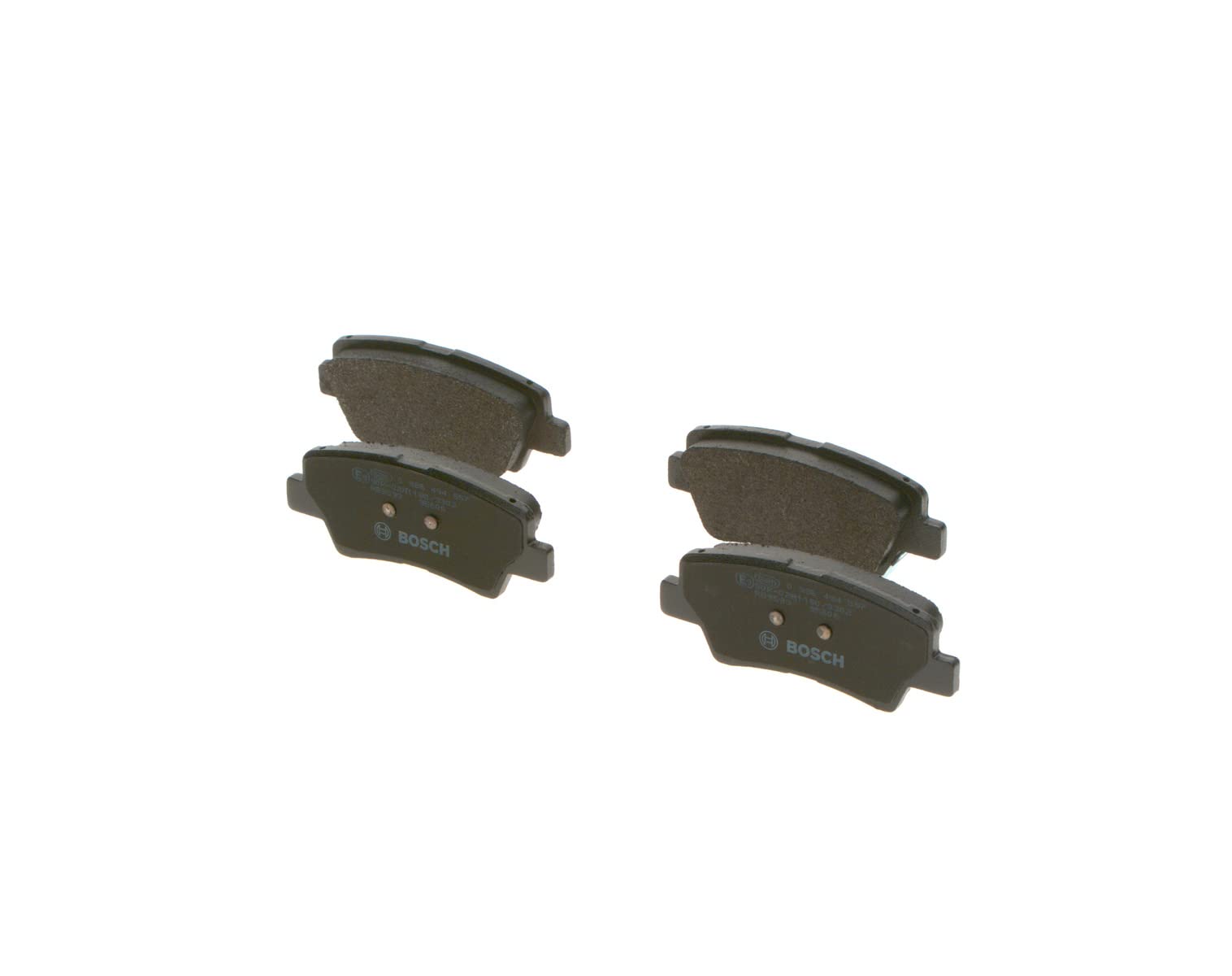 Pastiglie Freno Asse Posteriore Bosch BP331 - Pastiglie Freni Auto, Asse Posteriore - Qualità Bosch Set 4 Pastiglie Con Sensore Usura