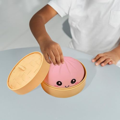Image of Dumpling Ball Cute Funny for Playing Birthday Gifts Halloween Project Pink