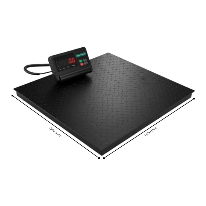 Plateforme de Pesée Professionnelle 1500 x 1500 mm - 3000 kg / 500 g