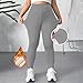 Fleece Lined Leggings for Women Winter Warm Thermal Thick Tights Stretch Trousers High Waisted Yoga Pants