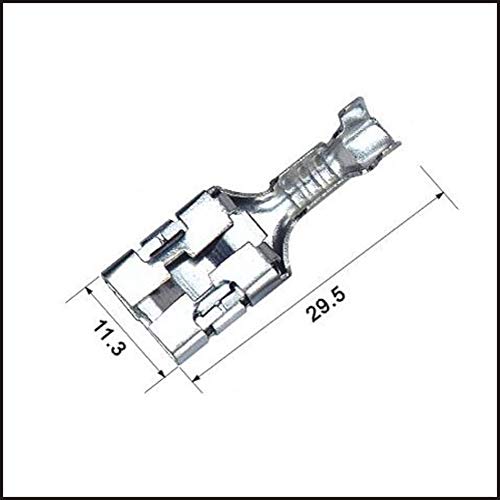 Davitu Terminals wire connector female cable connector male terminal Plugs sockets seal Copper terminal H62Y2 DJ626-D9.5-1.2C