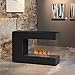 Produktbild muenkel design loft.line - C-02 [Design Raumteiler Ethanol Kamin]: Tiefschwarz - PrimeFire Pro