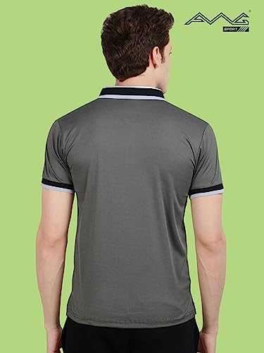 Image of AWG ALL WEATHER GEAR Golfito Polo Tshirt for Men. Lightweight and Breathable Fabric Micro Poly Fabric (Ideal for All Occasions)