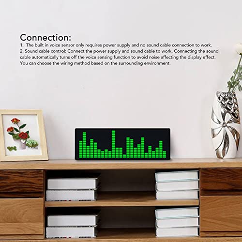 Visualizador de audio RGB de 16x24" para transformar tu sala de juegos con efectos 4