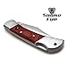 Snake Eye Tactical Lock Back Beautifully Designed Handle Collector Folding Pocket Knife (Small)