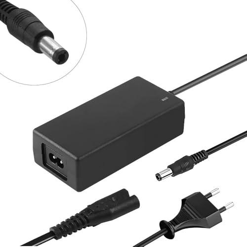 Vmxlso E Scooter Ladekabel, 42V 2A e Scooter Ladegerät, Ladegeräte für Scooter 42V 2A, Elektrofahrräder Ladegerät für 36V Akku Elektroroller E-Bike, DC 5.5 mm * 2.1 mm Anschluss