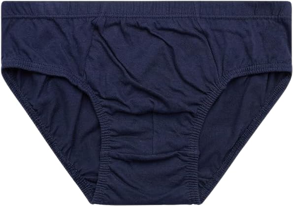 Image of Acumen Men's Underwear Briefs 3-Pack - 100% Combed Cotton, Anti-Bacterial Technology - Premium Ultrasoft Waistband