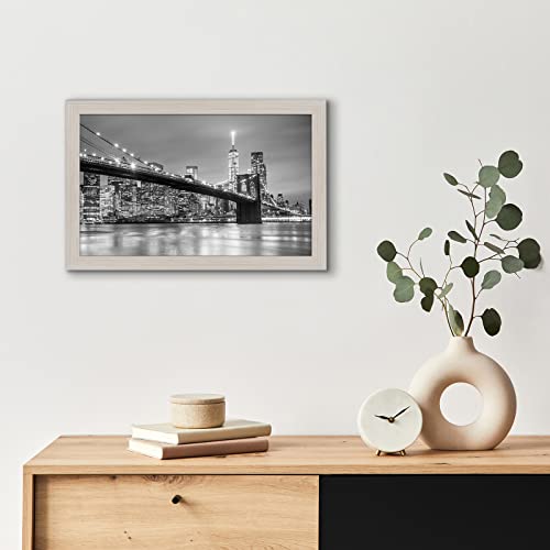 Cadre photo en bois clair Americanflat pour décoration murale