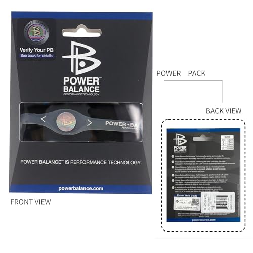 Power Balance The Original Genuine Performance Wristband, Silicone Rubber Wristbands Bracelets Sports Bracelet Wristband for Men Women, Power Bangles, Safe Waterproof Lightweight Durable4