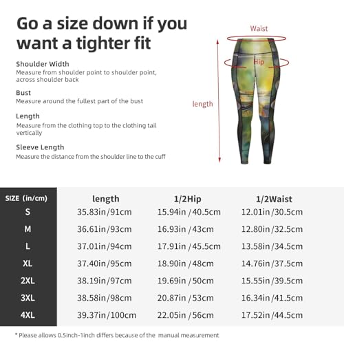 Leggings con bolsillos para mujer mallas de libélula pantalones elásticos cómodos 5