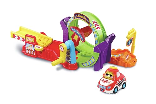 VTech Tut Tut Bolides Tut Tut Looping avec Voiture King Roi du Looping Circuit Voitures Enfant 1 Zone Magique Cadeau Garçon et Fille de à Contenu en Français - vue 7