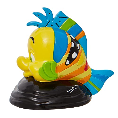 Disney Britto Collection Flounder Mini Figurine, Multicolour, height 6cm - Image 4