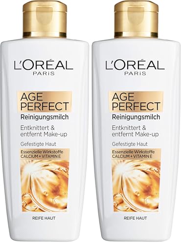 L'oréal Paris Age Perfect Reinigungsmilch, 2er Pack(1 X 200 Ml)