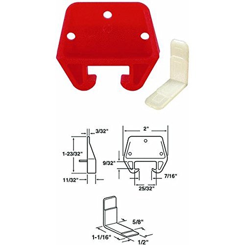 Prime-Line Drawer Track Guide Kit W 2-1/2