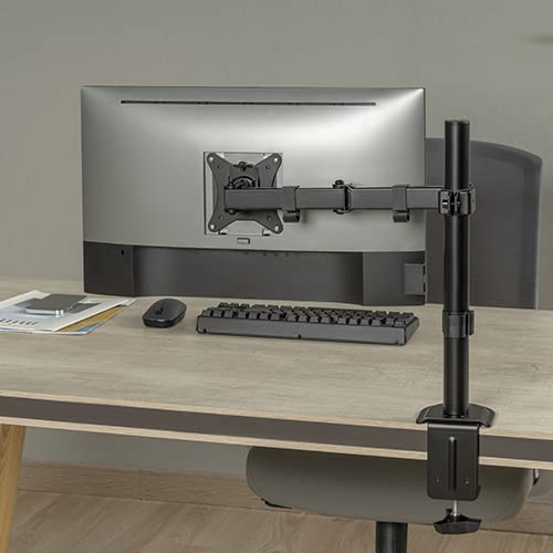 Jin Office Height Adjustable Monitor Stand Mount | Supports 13-32