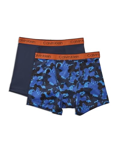 Image of Calvin Klein Kids Boys' Performance Boxer Brief Underwear 2-Pack