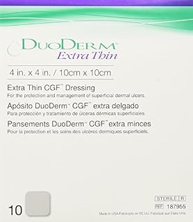 ConvaTec DuoDERM Extra Thin CGF Dressings 4 X 4 Inches 187955 10 Each